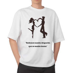 Camiseta San Valentín Samba Moda A.Q