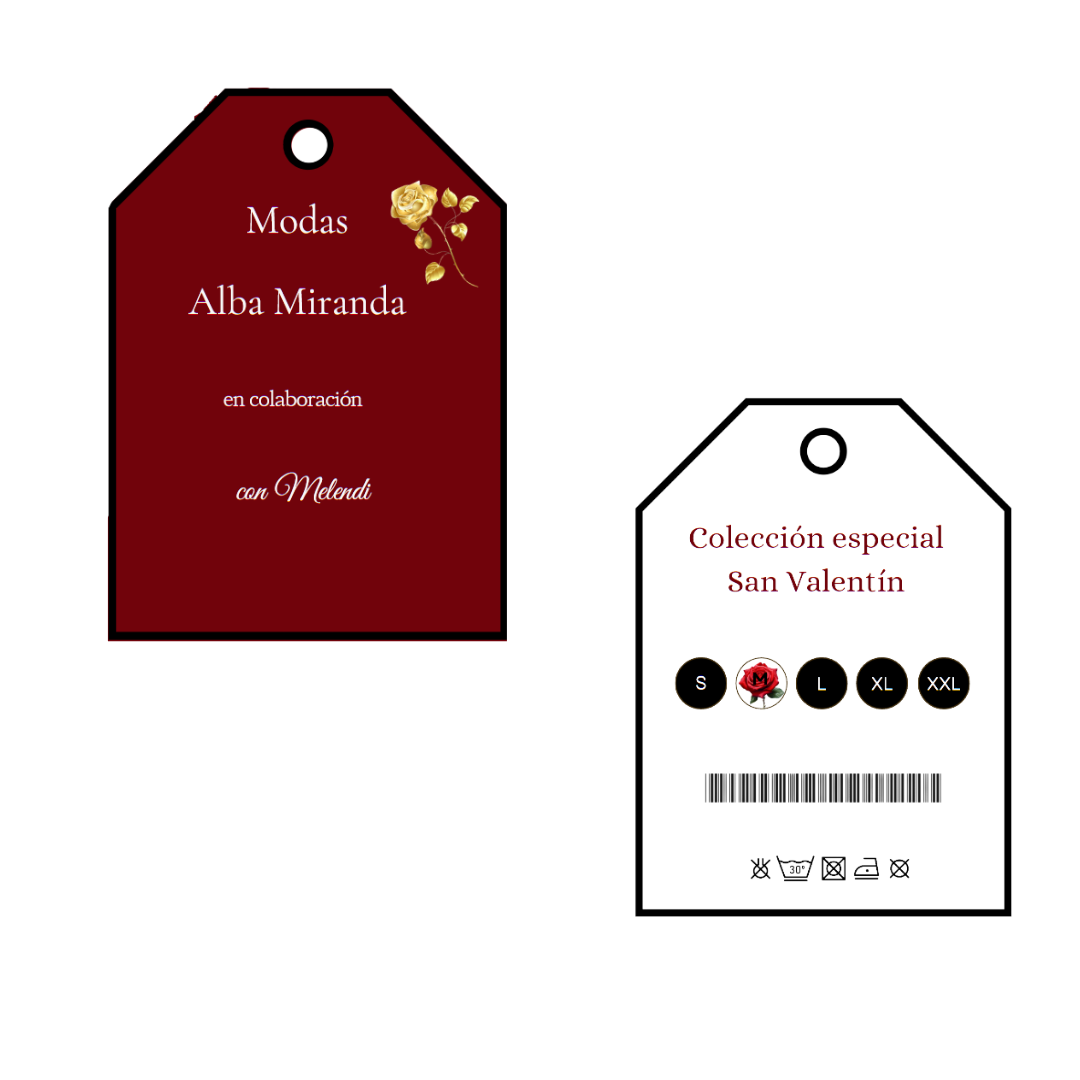 Camiseta San Valentín Colaboración con Melendi Alba Rebollo Miranda - Imagen 4