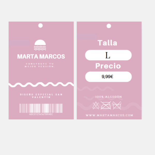 Camiseta de San Valentín modelo Marta Marcos - Imagen 5