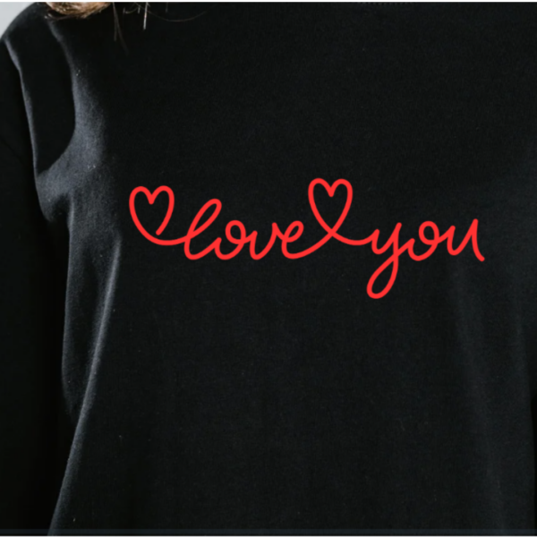 Camiseta San Valentín modelo Laura  Agúndez - Imagen 2