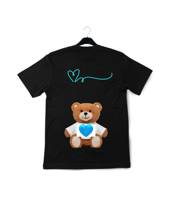 Camiseta San Valentín Negra - Alejandro Gil Sáez - Imagen 3