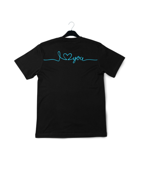 Camiseta San Valentín Negra - Alejandro Gil Sáez - Imagen 4