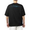 Camiseta San Valentín Negra - Alejandro Gil Sáez - Imagen 2
