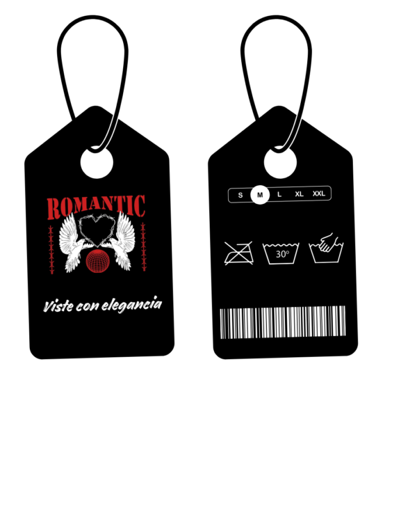 Camiseta San Valentín Negra - Alejandro Gil Sáez - Imagen 5