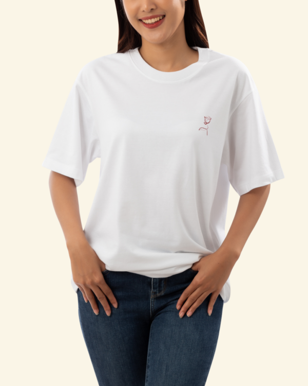 Camiseta "Flor y Colibrí" - Edición San Valentín - Imagen 3