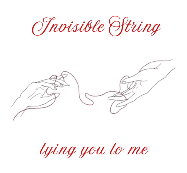 Camiseta San Valentín "Invisible String" - Imagen 4