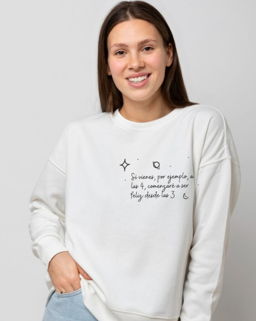 Sudadera San Valentín El principito Safae Jabri Naimi