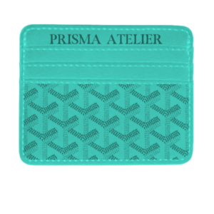 Tarjetero Azul Prisma Atelier
